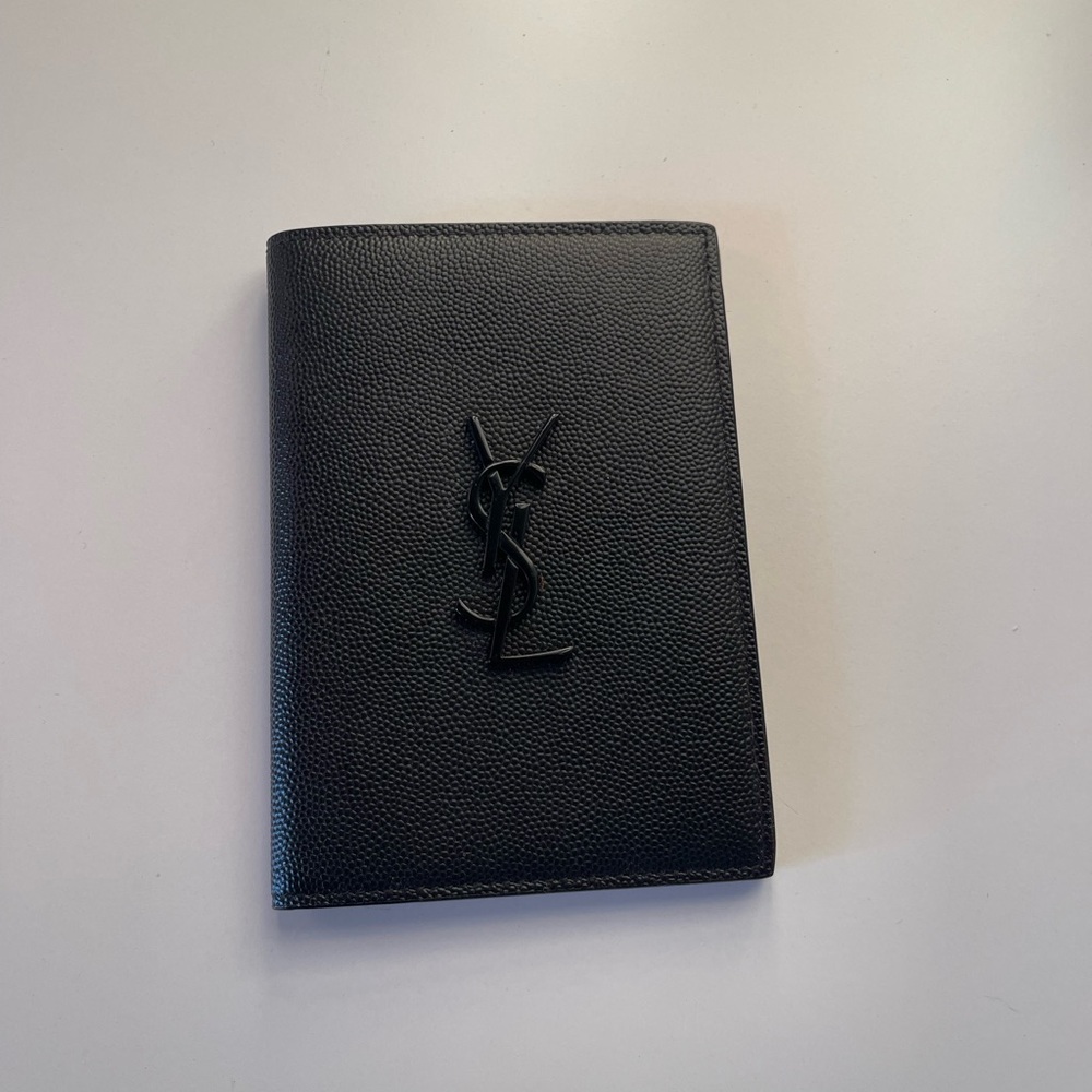 Saint Laurent Cassandre Passport Case and Card Holder